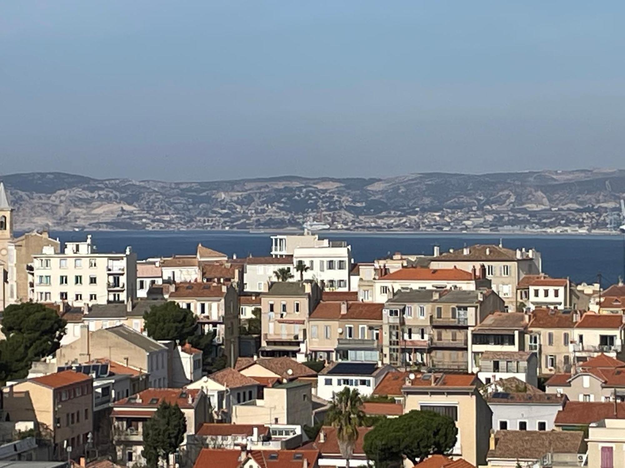 Vu Sur Mer Corniche Lägenhet Marseille Exteriör bild