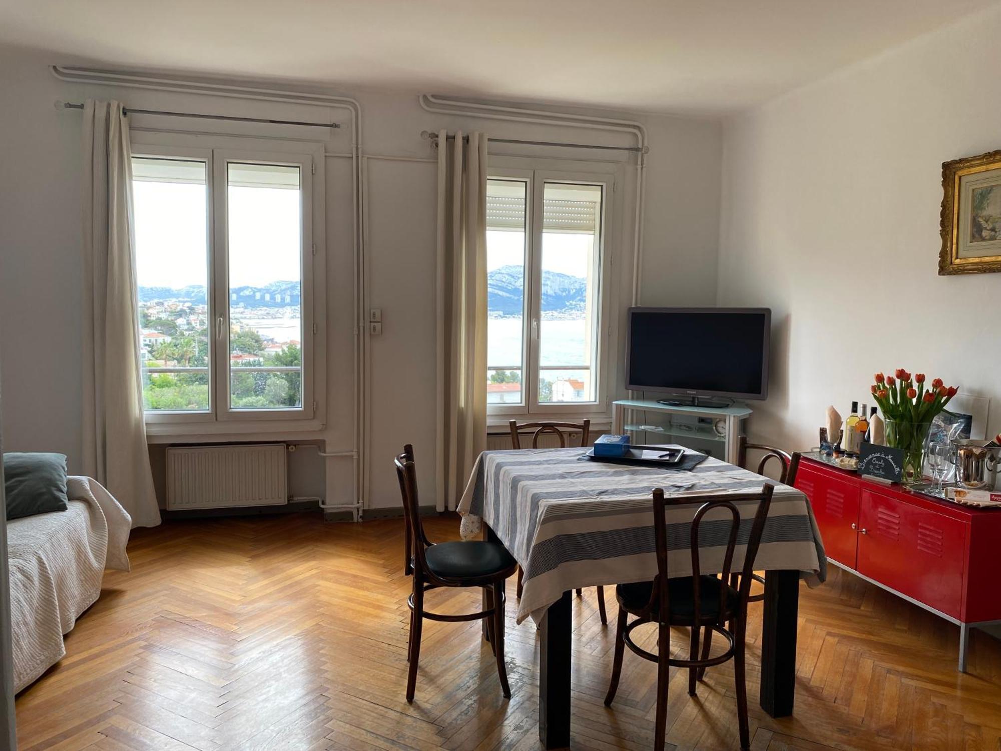 Vu Sur Mer Corniche Lägenhet Marseille Exteriör bild